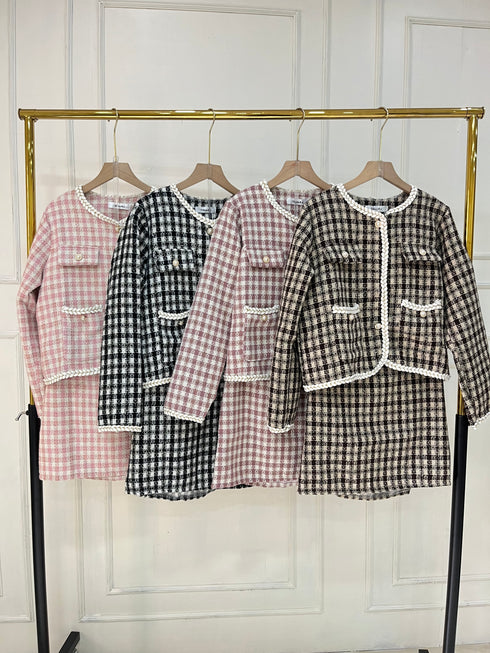 Ladies Winter Tweed Co-Ord Sets